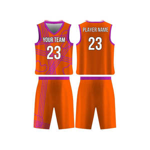 Ensemble d'uniformes de basket-ball personnalisés de haute qualité, ensemble de short et maillot de basket-ball réversible cousu avec logo brodé - Product Image 2