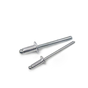 Remache de acero al carbono bajo de 2.4-6.4mm de diámetro, remache de acero inoxidable 1/8 x 1/4 DIN, aluminio - Product Image 1