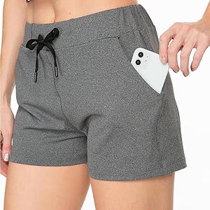 Breathable comfort Women Fitness Shorts Gym Wear Top Trending High Quality <b>Elastic</b> <b>Waistband</b> shorts for women with Cheap price - Product Image 2