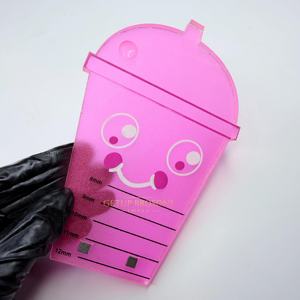 Últimas Novedades: Tazas de Acrílico Sostenibles Personalizadas para Bubble Tea, Magnéticos para Pestañas, Pinzas para Extensión de Pestañas, y Azulejos Personalizados con Forma de Flor y Ovalados Disponibles - Product Image 5