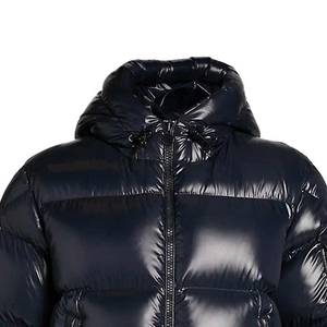 Blouson matelassé à capuche pour homme personnalisé, style streetwear, col montant, rembourrage standard d'hiver, prix raisonnables - Product Image 3