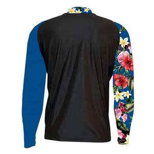 <b>Top</b> High Quality Custom Compression Rash Guard for <b>Men</b> Short & Long Sleeve UV Protection for Surfing <b>Swimming</b> Diving Sports - Product Image 3