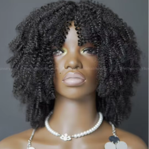 Perruques Courtes Bouclées de Printemps avec Extensions de Cheveux Vietnamiens Remy de Haute Qualité Vendeur de Cheveux Humains du Vietnam Vente en Gros - Product Image 1