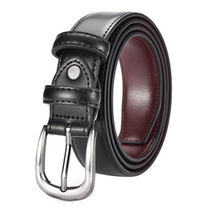 เข็มขัดหนังแท้แบบกว้างพร้อมหัวเข็มขัดแบบเต็มตัวทนทานเข็มขัดกว้างหนังระบายอากาศได้ดี - Product Image 3