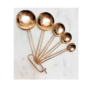 Vente chaude : cuillère à mesurer en laiton, design exclusif, 4 pièces, cuillère à mesurer artisanale, cuillère à mesurer pour la cuisine - Product Image 3