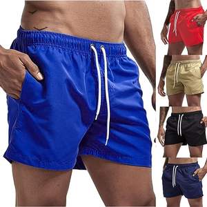 Pantalones cortos de baño de alta calidad de verano para hombre, pantalones cortos de natación sueltos informales para playa para hombre - Product Image 5