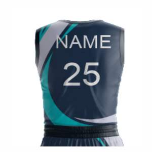 Diseño personalizado logotipo bordado hombres baloncesto camisetas y pantalones cortos equipo de baloncesto uniformes tallas grandes transpirable ropa deportiva conjunto - Product Image 5