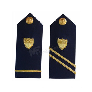 ตราประดับไหล่แบบ Epaulette คุณภาพพรีเมียม ออกแบบได้ตามต้องการ ปรับขนาด/สี/โลโก้ได้ เป็นมิตรกับสิ่งแวดล้อม ปักอย่างดี คุณภาพสูง สำหรับทุกเพศ - Product Image 1