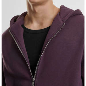 Stylish & Trendy Oversized Full Sleeve <b>Zipper</b> <b>Hoodie</b> For <b>Men</b> With Customize Logo & Embroidery 100% Soft Cotton Pullover - Product Image 4