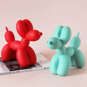 Modern Resin Crafts <b>Dog</b> Balloon Dcoration Stylish Contemporary Design - Product Image 2