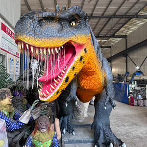 Modèle de <span class=keywords><strong>dinosaure</strong></span> mécanique animatronique d'intérieur électrique pour parc d'attractions centre commercial aéroport public parc d'aventure métal - Product Image 1
