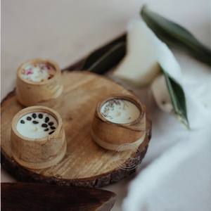 Vaso de vela de acero inoxidable multicolor, votivo de metal y vidrio para decoraciones navideñas para el hogar y la boda - Product Image 6