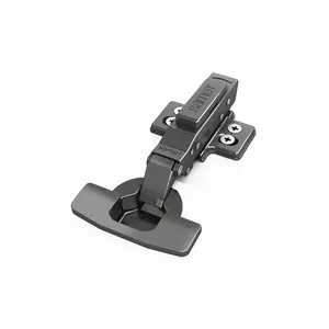 Bisagra Plana de Acero Master Spectrum de 48 Ejes, Gris, Base con Freno de 4 Orificios para Muebles - Product Image 1