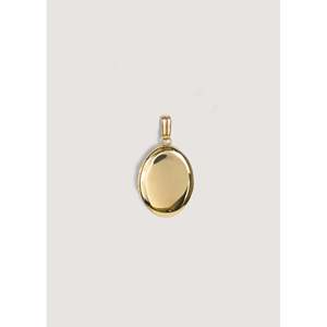 Maison Cultural Collectible Oval <b>Locket</b> Elegant Jewelry Piece - Product Image 1