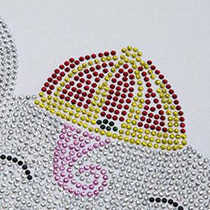 เสื้อยืดผู้ชายประดับพลอยเทียมเสื้อยืดคอกลมแขนสั้นทันสมัยสำหรับฤดูร้อนเสื้อสตรีทแวร์แวววาวคุณภาพสูงขายส่ง - Product Image 5