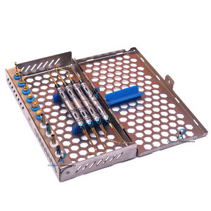 Kit de elevación Dental, 14 Uds., implante de elevación sinusal, cirugía, taladros Dask, tapón, expansión ósea autoclavable, instrumentos de cirugía Oral - Product Image 1