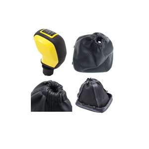 Transit V347 Sport Black Gear Shift Boot and Knob Without Windscreen Cover for Cars - Product Image 2