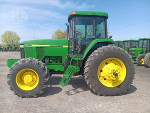 Tracteur à roues Johnn 7810 4WD multifonctionnel avec boîte de vitesses de pompe à entraînement par engrenages 100HP-utilisé prêt à expédier pour un usage domestique agricole - Product Image 4