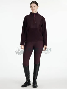 equestrian horse riding <b>women</b> <b>jumper</b> sweatshirt soft cozy <b>warm</b> and stylish riding apparel designed for equestrian sports - Product Image 4