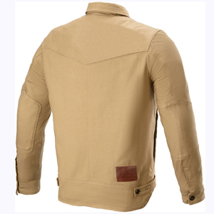 Fabricante y Vendedor Mayorista de Chaquetas de Cuero Pakistaníes, Chaqueta Larga Informal de Motociclista para Hombre, Piel de Oveja - Product Image 6