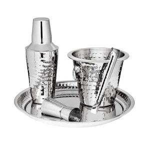 Outils les plus vendus Seau à glace Shaker à cocktail Jigger Set d'ouvre-vin Kit de barman Accessoires de bar en acier inoxydable - Product Image 1