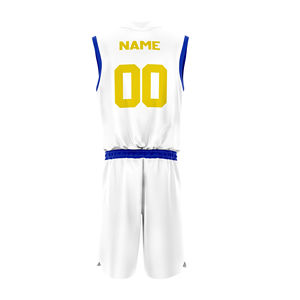 Uniforme de Baloncesto Deportivo Reversible de Talla Grande, Unisex, de Verano, Sin Mangas, de Secado Rápido, Antibacteriano, Diseño Más Vendido - Product Image 3