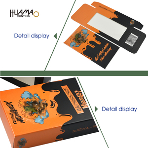 Huamao Custom Printed Flip collapsible toy <b>box</b> with Clear Window Luxury gift Paper <b>Box</b> for Action Figure Blind <b>Box</b> Collectible - Product Image 2