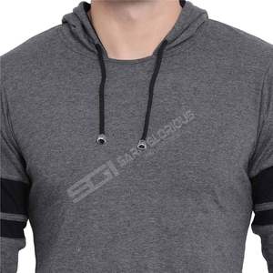 High Quality <b>Thick</b> Oversized Heavyweight Blank Fleece <b>Hoodie</b> Custom 400 Grams Cotton Blend <b>Men</b> <b>Hoodie</b> - Product Image 5