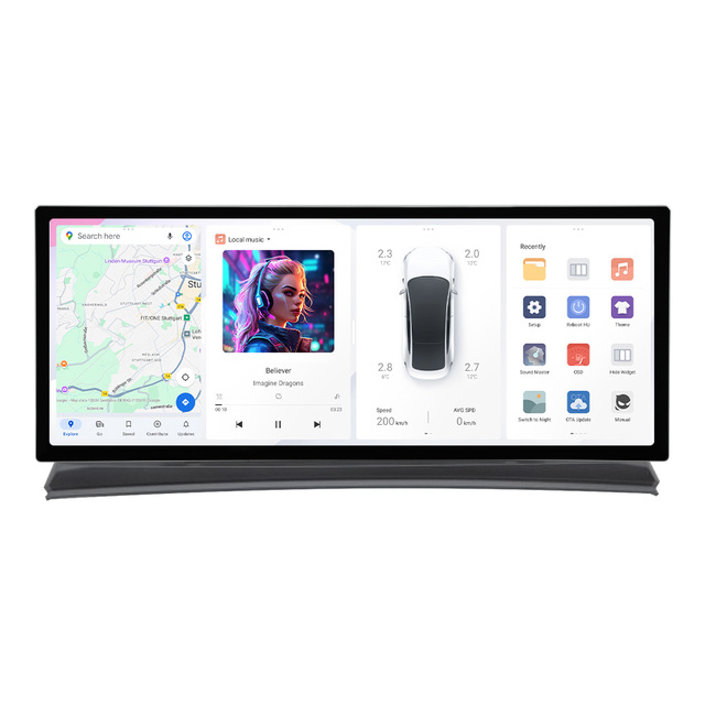 NaviFly DUDUAUTO DUDU7 7870 2400*896 Touch Screen Car Audio for BMW X3 E83 with Car Play Android Auto