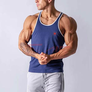 Camiseta Deportiva sin Costuras para Hombre, Diseño OEM, de Alta Calidad, en Algodón/Fibra de Bambú, para Gimnasio y Fitness, de Secado Rápido y Transpirable - Product Image 5