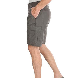 Shorts décontractés pour hommes à taille mi-haute, 100 % coton, respirants et à séchage rapide, couleur unie, qualité supérieure, vente en gros - Product Image 4