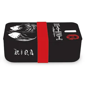 Lonchera Japonesa Estilo Bento Death Note, Kira Vs. L, Diseño Lindo, Libre de BPA, Apta para Calentar, Tapa de PP para Uso Doméstico - Product Image 2