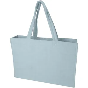 Bolsa de Mano de Tela Reciclada Sostenible, Toalla de Playa Ecológica con Integración de Accesorios Elegantes - Product Image 4