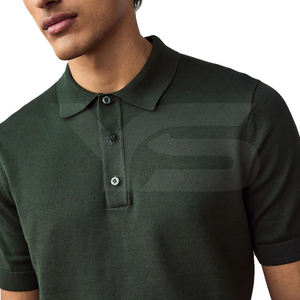 Men's Casual for Polo Shirt Plus Size Casual Clothing for Men-High Quality Spandex/Cotton <b>Mixed</b> <b>Fabric</b> With Bottom Ribbed - Product Image 5