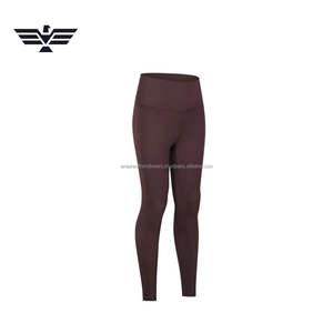 Meilleurs ensembles de vêtements de sport pour femmes de haute qualité, pantalons de yoga à taille haute, taille élastique, respirants, leggings de sport extensibles en spandex/nylon - Product Image 2