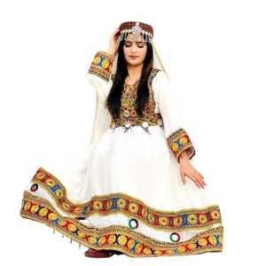 ชุดเดรสพื้นเมืองของชนเผ่า Banjara ปักลายเรียบง่ายเรียบง่ายแฟชั่นทันสมัย - Product Image 1