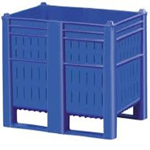 พาเลทพลาสติกแบบหน้าเดียวสำหรับงานหนักแบบ4ทางสไตล์ยูโรสำหรับใช้ในอุตสาหกรรมในราคาที่แข่งขันได้ - Product Image 6