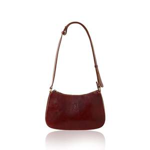 Italian Vegetable-<b>Tanned</b> Leather Shoulder & Crossbody <b>Bag</b>-PS687 - Product Image 3