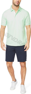 Polo décontracté pour homme, tendance, manches courtes, doux, confortable, respirant, polyvalent, à porter au quotidien, moderne, tendance, sans effort - Product Image 2