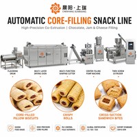 Lini Produksi Makanan Ringan Isi Cokelat Otomatis