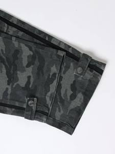 Jean de pierna recta para hombre, ropa informal versátil para exteriores, cómodo, transpirable, estampado de camuflaje, ropa de calle lavada - Product Image 6