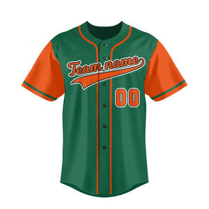 Vêtements d'équipe pour hommes Maillot de baseball pour hommes Nom d'équipe personnalisé Chemises de baseball pour hommes à prix réduit Vente en gros - Product Image 2