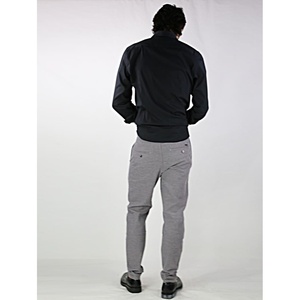 City Tenwool Slim Fit Pantalones 100% Algodón Spandex Anti-Pilling Lavado de colores Logotipo personalizable Straight Patchwork XL 6XL para invierno - Product Image 2