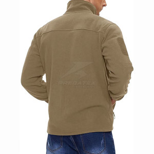 Veste polaire respirante pour homme de qualité supérieure fabriquée au Pakistan avec col montant - Product Image 3