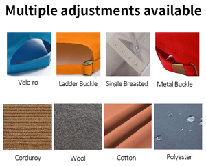 หมวกเบสบอลผ้าฝ้ายปักโลโก้ได้ตามต้องการหมวกกีฬาแบบปรับได้หมวกแบบไม่มีโครงสร้างหกแผงหมวกกอล์ฟแบบธรรมดาขายส่ง - Product Image 6