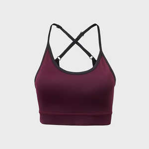 Sujetador deportivo de secado rápido de talla grande para mujer Ropa de gimnasio de entrenamiento sexy - Product Image 1