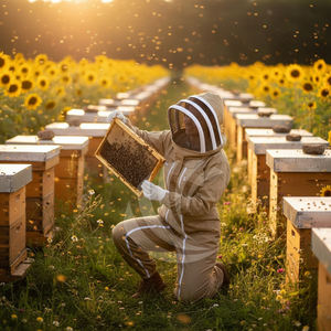 OEM Services Quick Dry Beekeeping Safety Suits / Hot Selling Professional Bee Suits for Bee Keeping Suits <b>Clothings</b> - Product Image 5