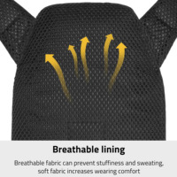Gilet respirant réglable à dégagement rapide avec système Molle en Oxford/Nylon, grande capacité, léger, pour entraînement Airsoft en extérieur