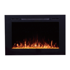 Chimenea eléctrica integrada decorativa, calentadores eléctricos montados <span class=keywords><strong>en</strong></span> <span class=keywords><strong>la</strong></span> <span class=keywords><strong>pared</strong></span>, chimenea <span class=keywords><strong>de</strong></span> doble cara para <span class=keywords><strong>pared</strong></span>, chimenea <span class=keywords><strong>de</strong></span> madera - Product Image 6