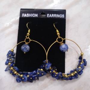 Meilleure qualité jaune Aventurine Agate perles puces boucles d'oreilles pierres de cristal naturel pierres précieuses en gros Quartz Roses pour les femmes - Product Image 6